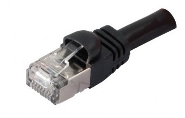 cable ethernet catégorie 6 sftp noir 3m spécial VoIP