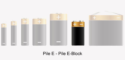 Pile E-Block 9V