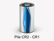 Pile CR2 - CR1