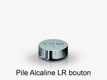 Pile Alcaline LR bouton