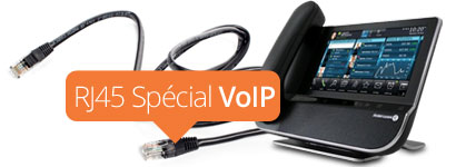 câble rj45 special VoIP